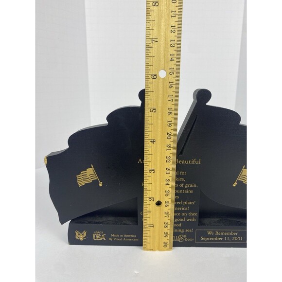 Stella's 2001 White House Wooden Shelf Sitter 9/11 Remembrance *MADE IN THE USA* - Picture 13 of 13